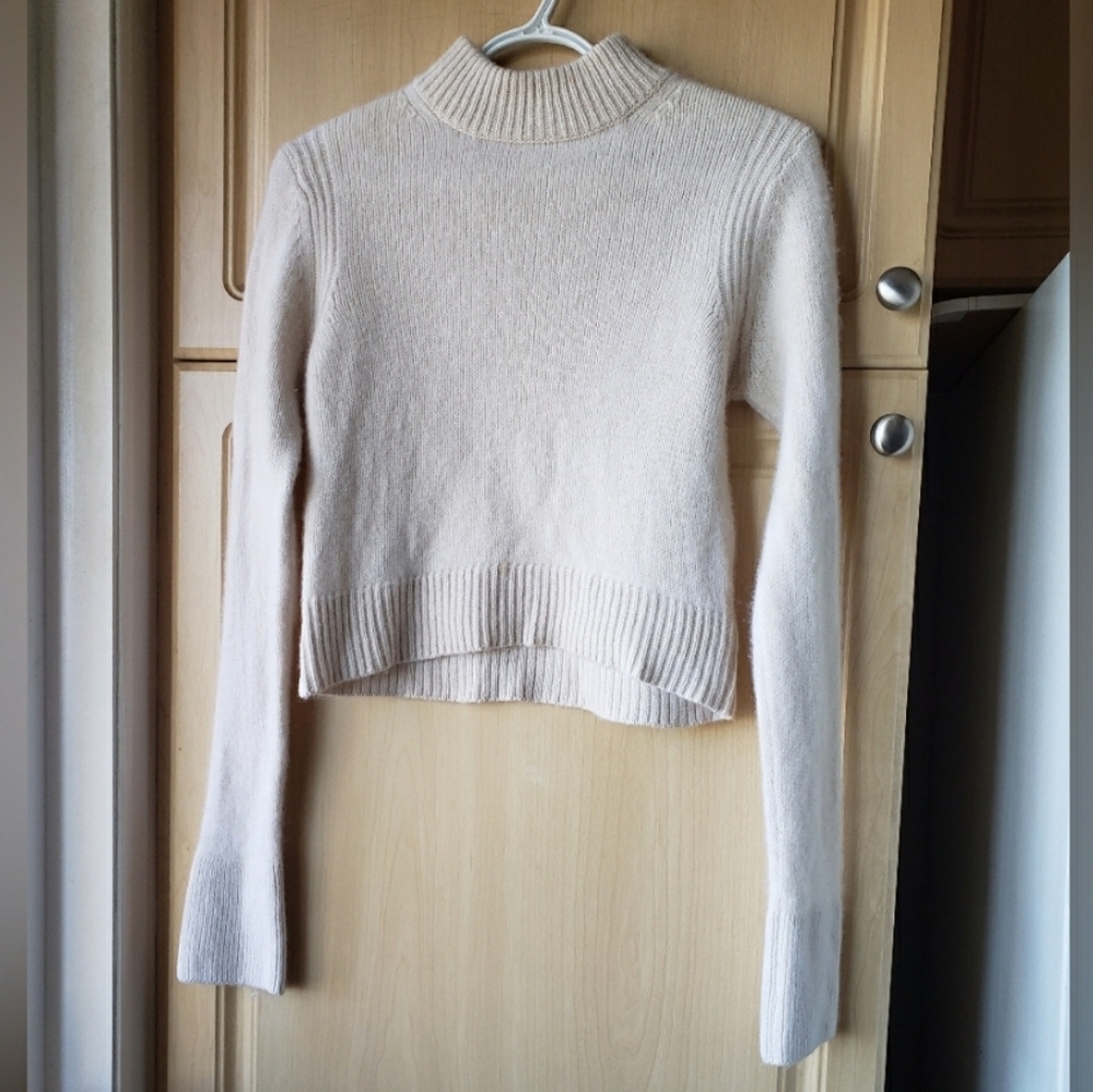 Hudson North Cashmere Crop  Women's Sweater